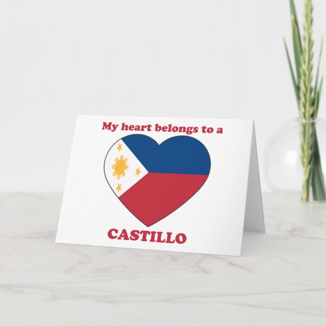 Castillo Helgkort (Framsida)