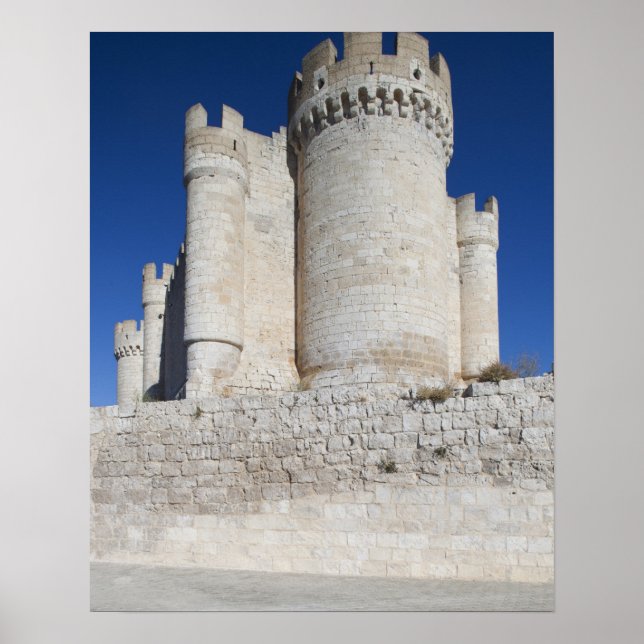 Castillo Penafiel, innehåller Vin Museum Poster (Framsidan)