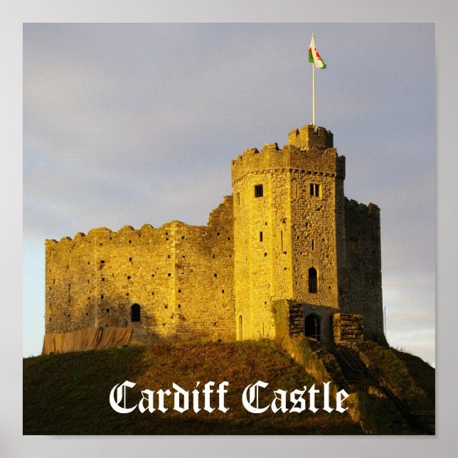 Castle at Sunset Poster (Framsidan)