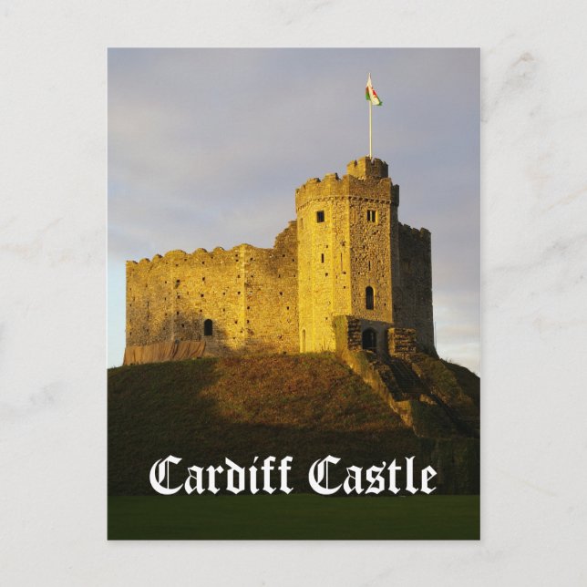 Castle at Sunset Vykort (Framsida)