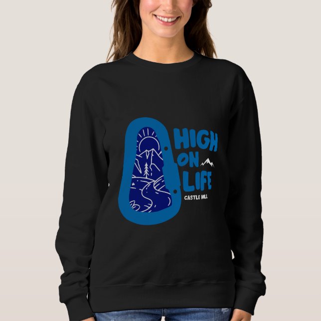 Castle Backe Alpinism Nya Zeeland T Shirt (Framsida)