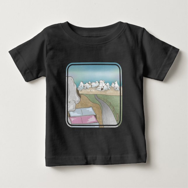 Castle backe bouldering Nya Zeeland T Shirt (Framsida)
