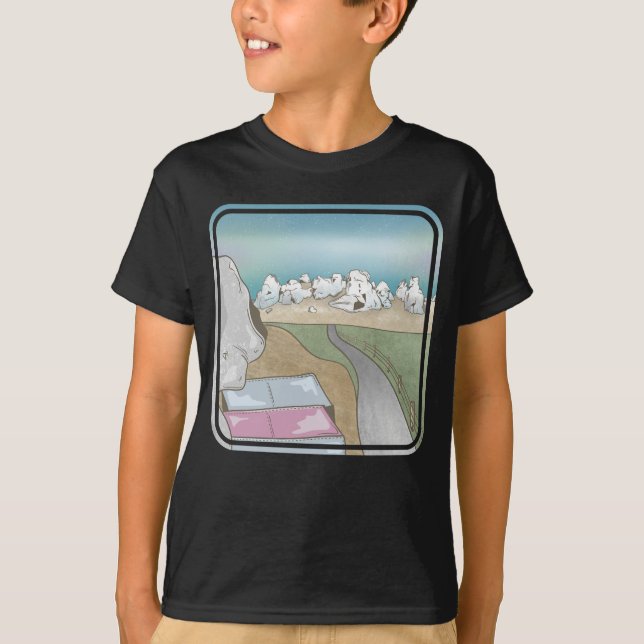 Castle backe bouldering Nya Zeeland T Shirt (Framsida)