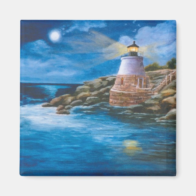 Castle Backe fyr Magnet (Framsidan)