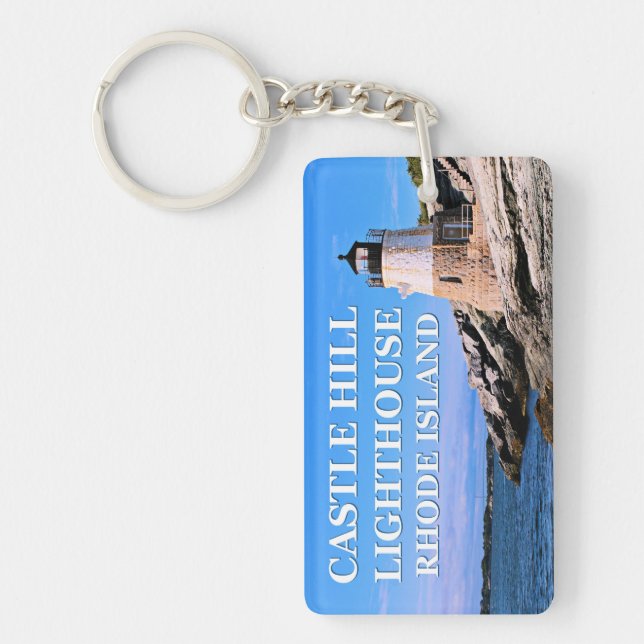 Castle Backe fyr, Rhode island (Framsidan)