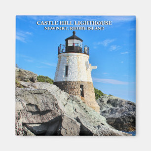 Castle Backe fyr, Rhode island Magnet