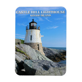 Castle Backe fyr, Rhode island Magnet