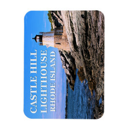 Castle Backe fyr, Rhode island Magnet