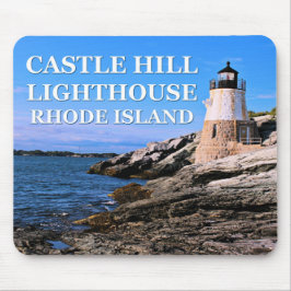 Castle Backe fyr, Rhode island Mousepad Musmatta