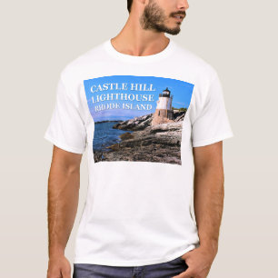 Castle Backe fyr, Rhode island Tee Shirt