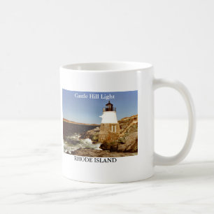 Castle Backe Light, Rhode island Mugg