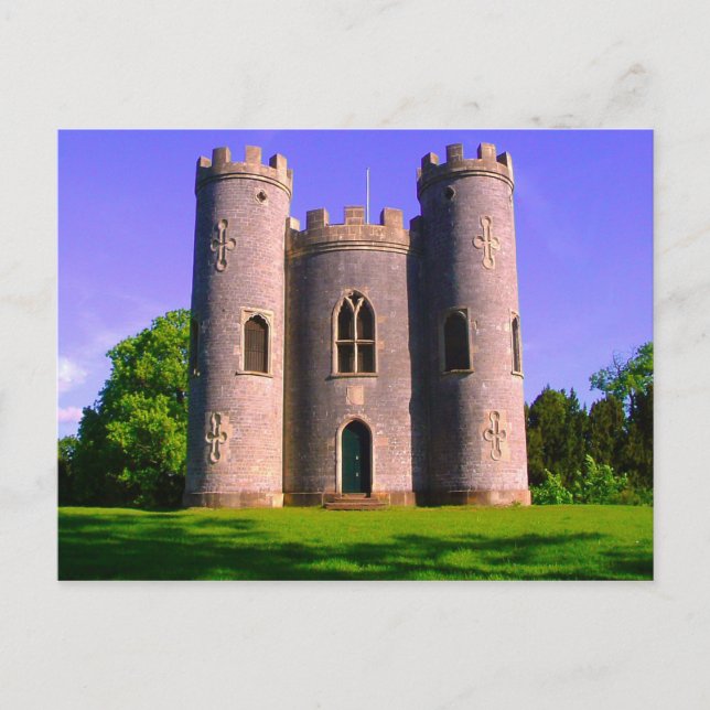 CASTLE,BLAISE,BRISTOL,ENGLAND,MEDIEVAL VYKORT (Framsida)