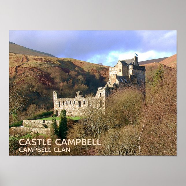 Castle Campbell - Campbell Klan Poster (Framsidan)