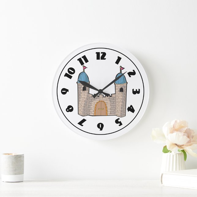 Castle Clock Stor Klocka (Skapare uppladdad)