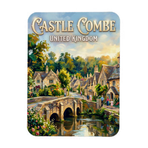 Castle Combe Storbritannien Magnet