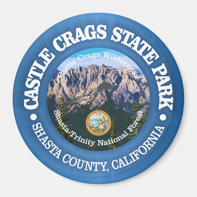 Castle Crags SP Magnet (Framsidan)