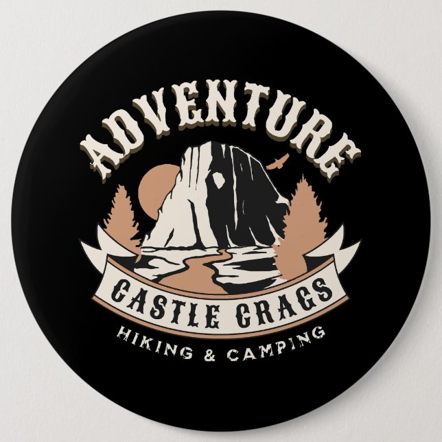 Castle Crags State Park Kalifornien Knapp (Framsida)