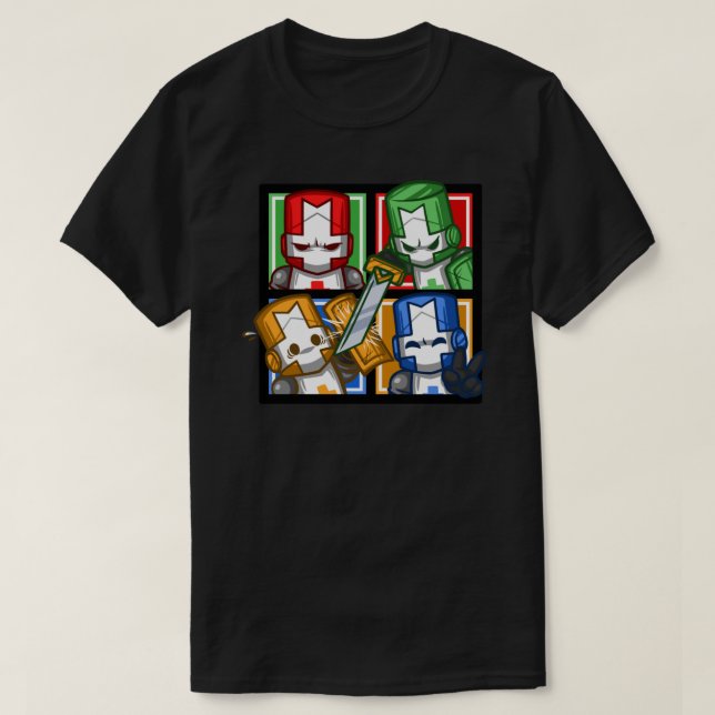 Castle Crashers 4-Square Essential T-Shirt.png T Shirt (Design framsida)