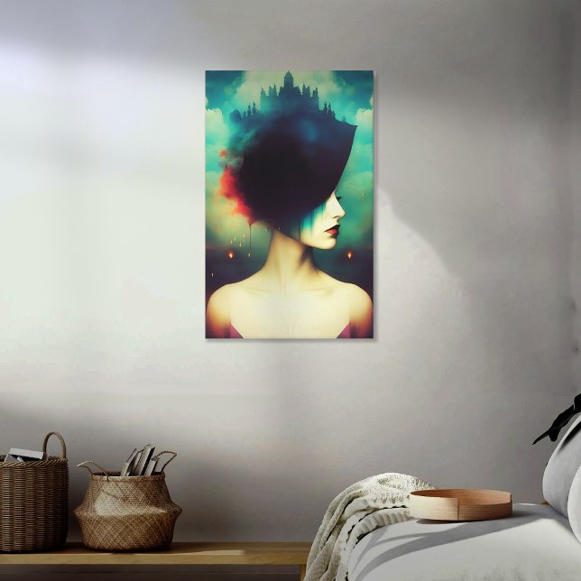 Castle Dam Canvastryck (Skapare uppladdad)