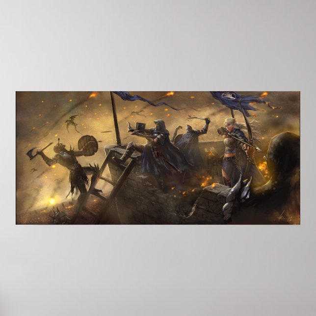 Castle Defense Poster (Framsidan)