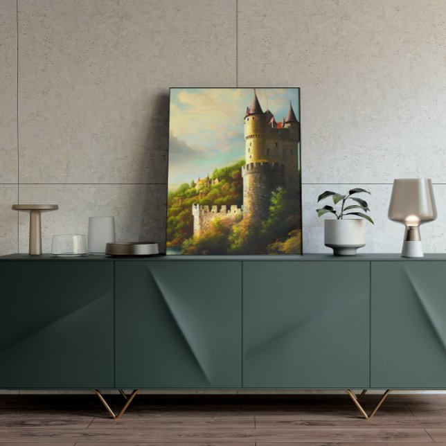 Castle Digital Fantasy Art Poster #10 (Skapare uppladdad)