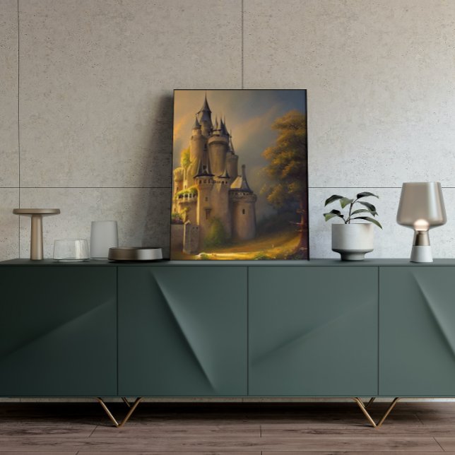 Castle Digital Fantasy Art Poster #12 (Skapare uppladdad)