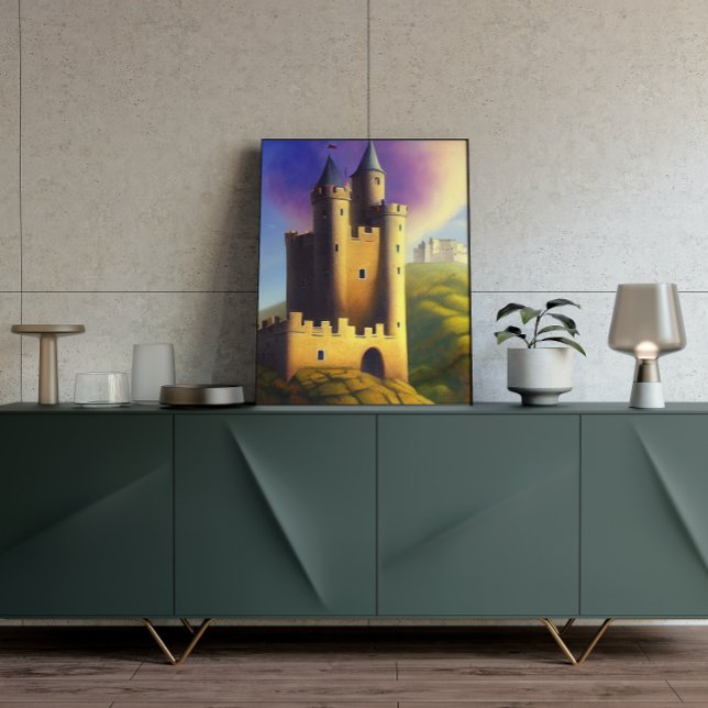 Castle Digital Fantasy Art Poster #14 (Skapare uppladdad)