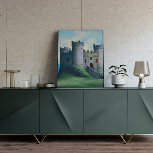 Castle Digital Fantasy Art Poster #16 (Skapare uppladdad)