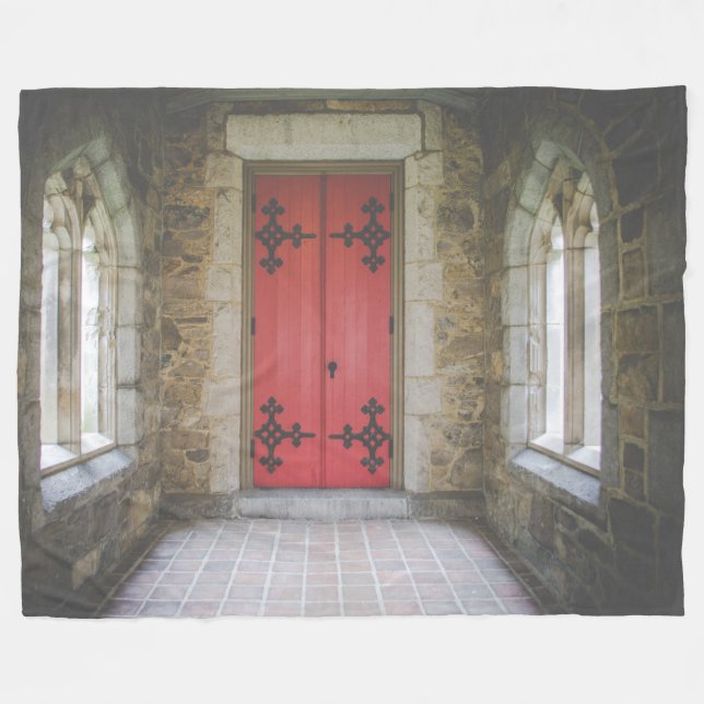 CASTLE DOOR FLEECEFILT (Framsidan (Horisontell))