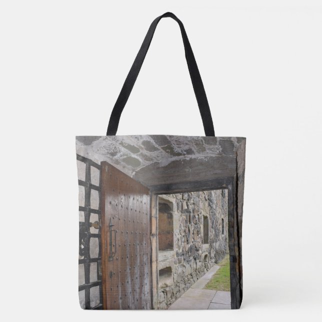 Castle Door Tote Tygkasse (Framsida)