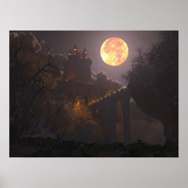 Castle Dracula (24x18) Poster (Framsidan)