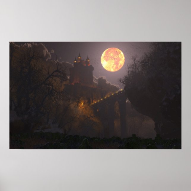 Castle Dracula Poster (Framsidan)