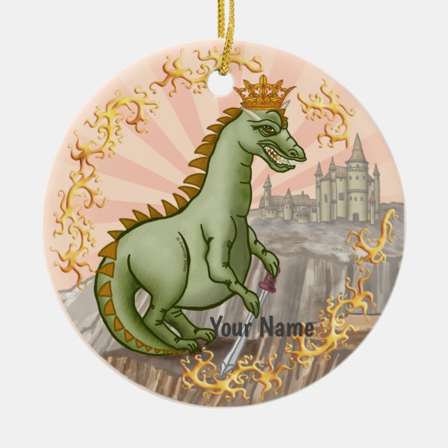 Castle Dragon ornament (Framsidan)
