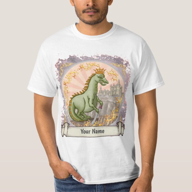 Castle Dragon t-shirt (Framsida)