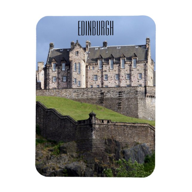castle edinburgh magnet (Vertikal)