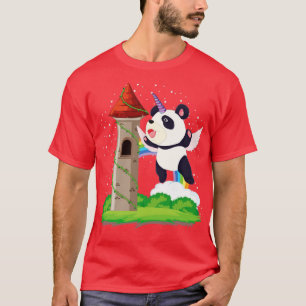 Castle Fantasy Animal Unicorn Älskare Asian Animal T Shirt
