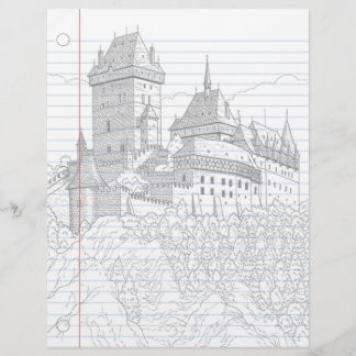 Castle Fantasy - Papper bärbar dator