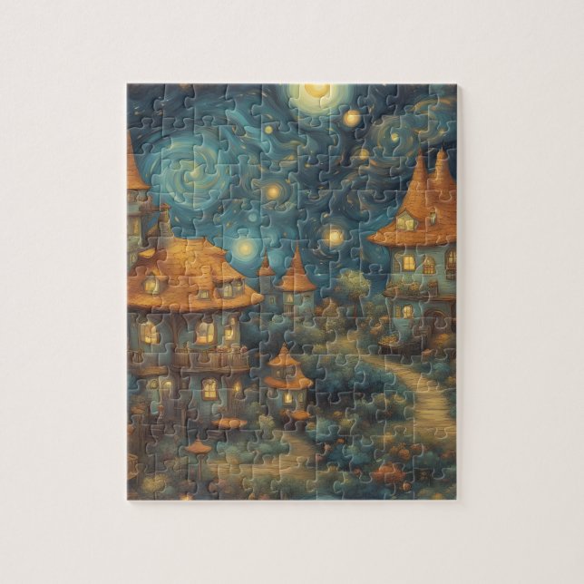 Castle Fantasy Pussel (Vertikal)