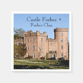 Castle Forbes - Klan Forbes Pappersservett