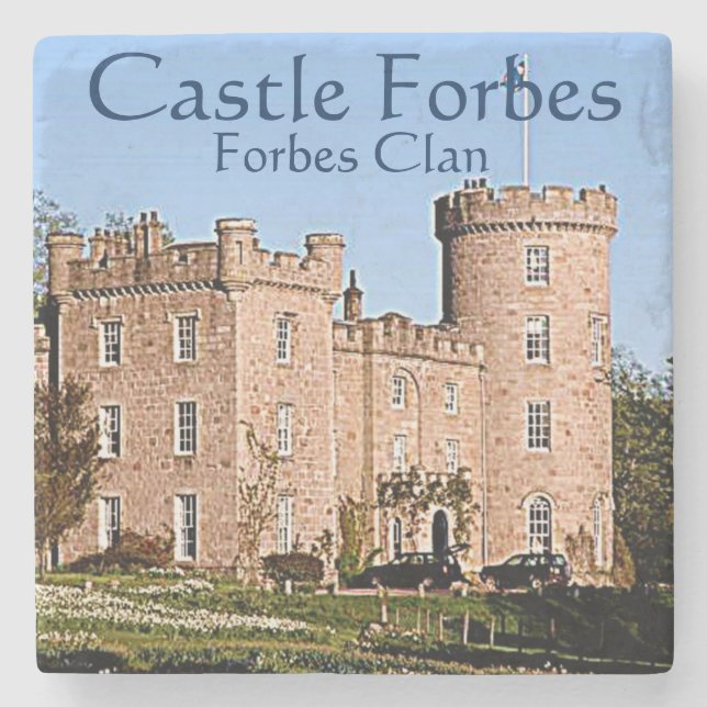 Castle Forbes - Klan Forbes Underlägg Sten (Framsidan)