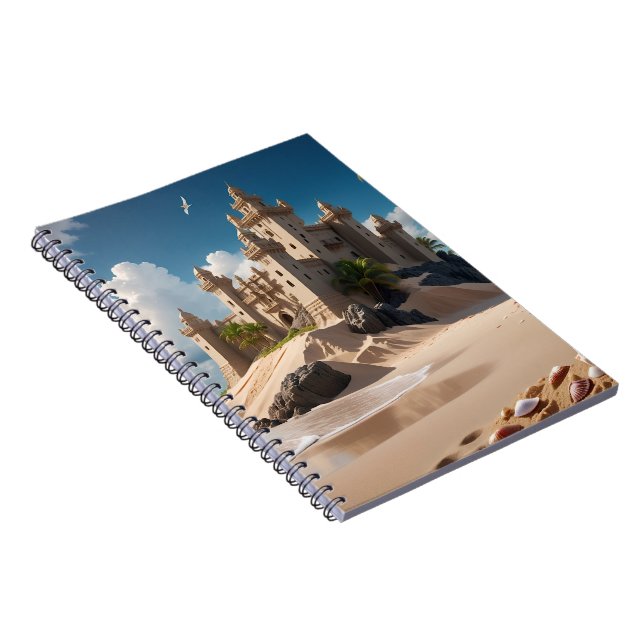 Castle från Beach of Posabilities Anteckningsbok (Högra Sidan)