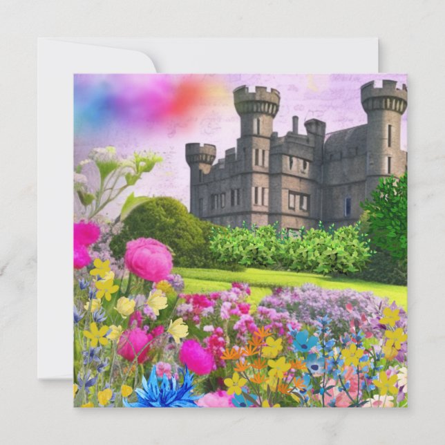Castle Garden Julkort (Framsida)