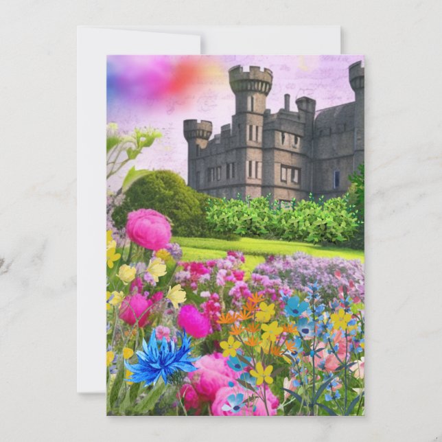 Castle Garden Julkort (Framsida)