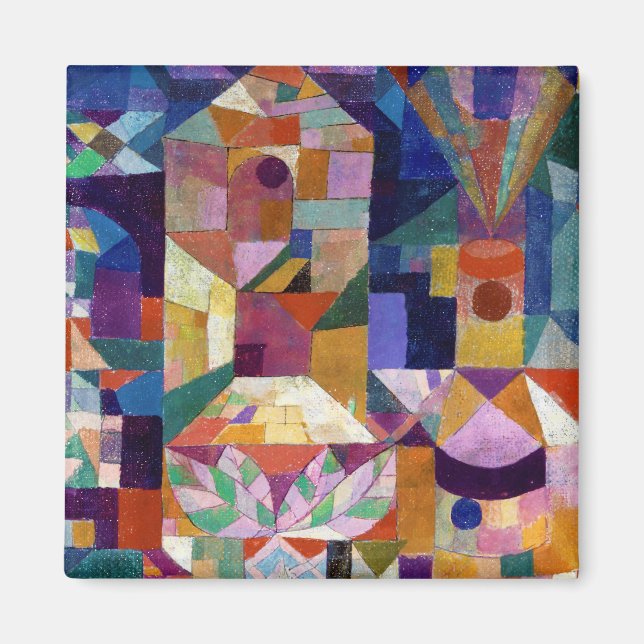 Castle Garden, Paul Klee Magnet (Framsidan)