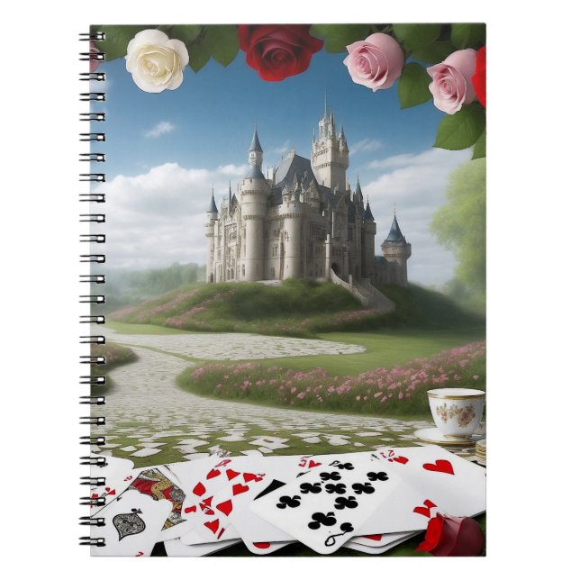Castle genom Wonderland Portal Anteckningsbok (Framsidan)