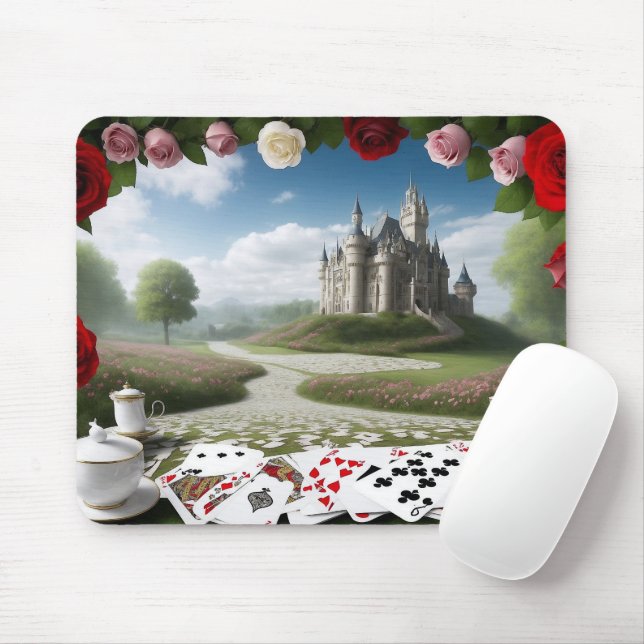 Castle genom Wonderland Portal Musmatta (Med mus)