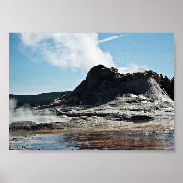 Castle Geyser 2 Tryck (Framsidan)