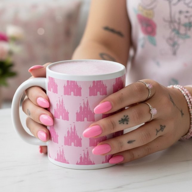 Castle Giant Coffee Mug Jumbo Mugg (Skapare uppladdad)