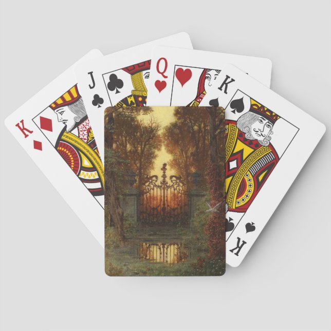 Castle Grind (av Ferdinand Knab) Casinokort (Baksidan)