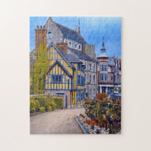 Castle Grind House Shrewsbury Jigszle Puzzle